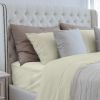 Luxuriously Soft 100% Viscose Derived from Bamboo 4-Piece sheet Set , Oeko-TEX Certified, Full - Cr√®me